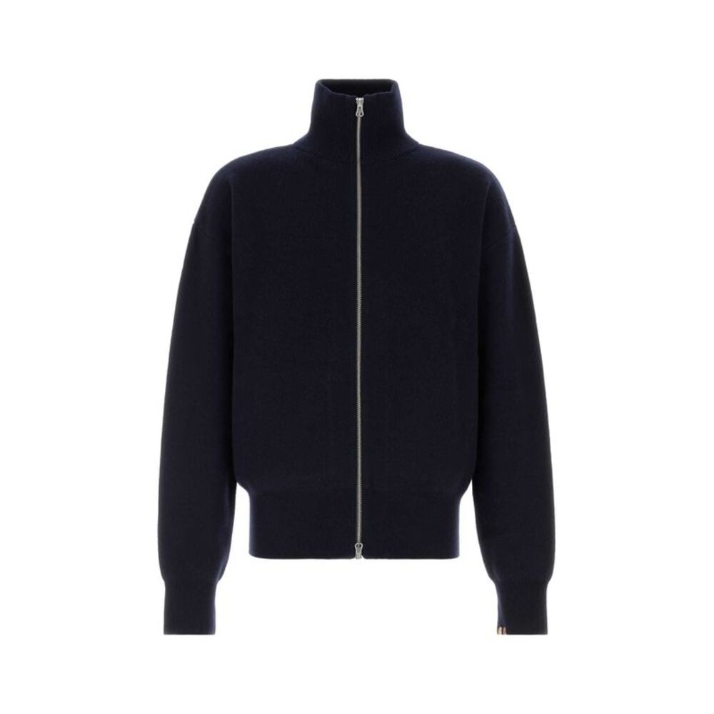 Extreme Cashmere Men Navy Blue Cashmere Nâ°319 Cardigan